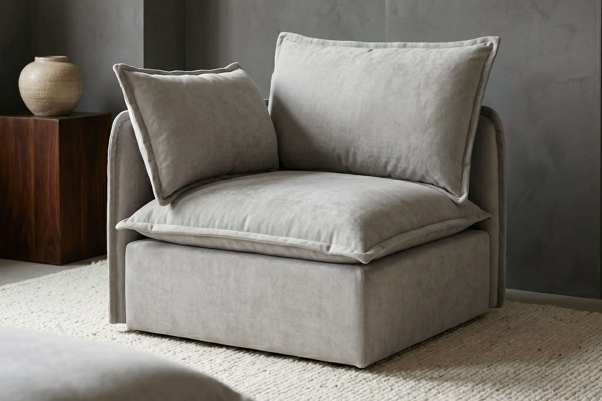 Vensa Modular Reversible Sectional Cloud Couch - Image 205