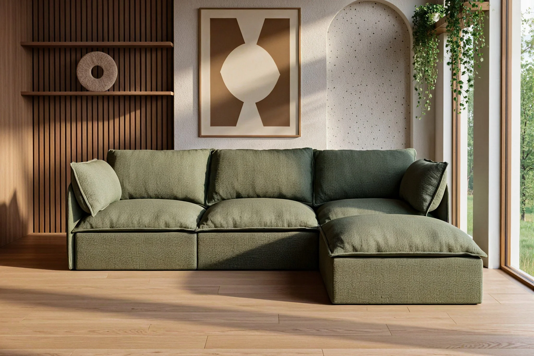 Vensa Modular Reversible Sectional Cloud Couch - Image 31
