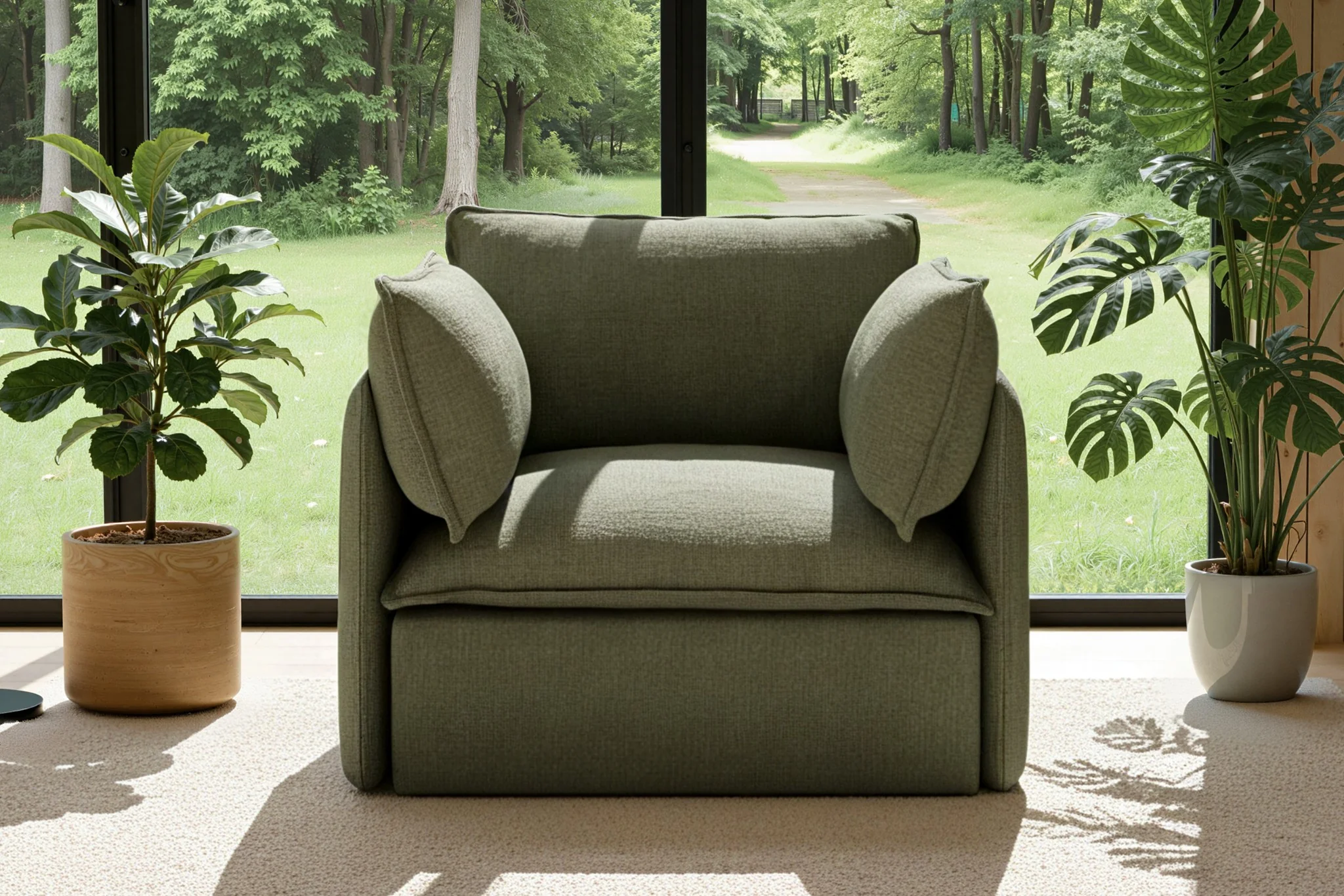 Vensa Modular Reversible Sectional Cloud Couch - Image 37