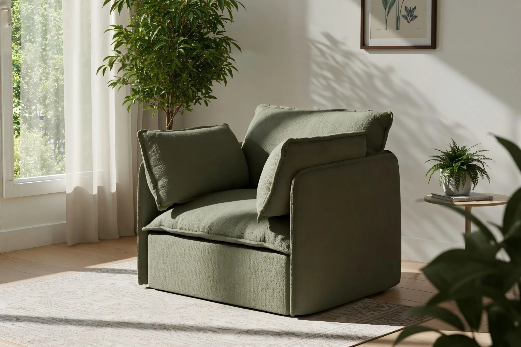 Vensa Modular Reversible Sectional Cloud Couch - Image 39