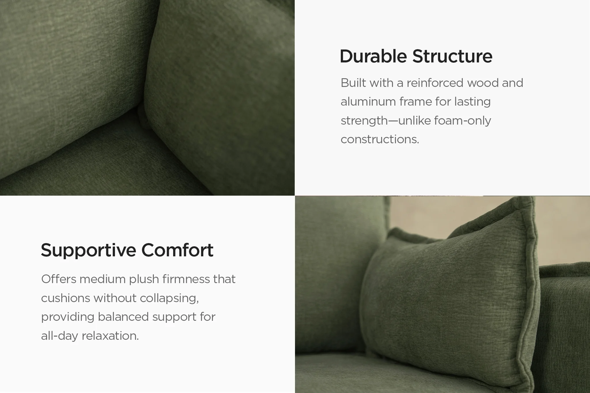 Vensa Modular Reversible Sectional Cloud Couch - Image 7