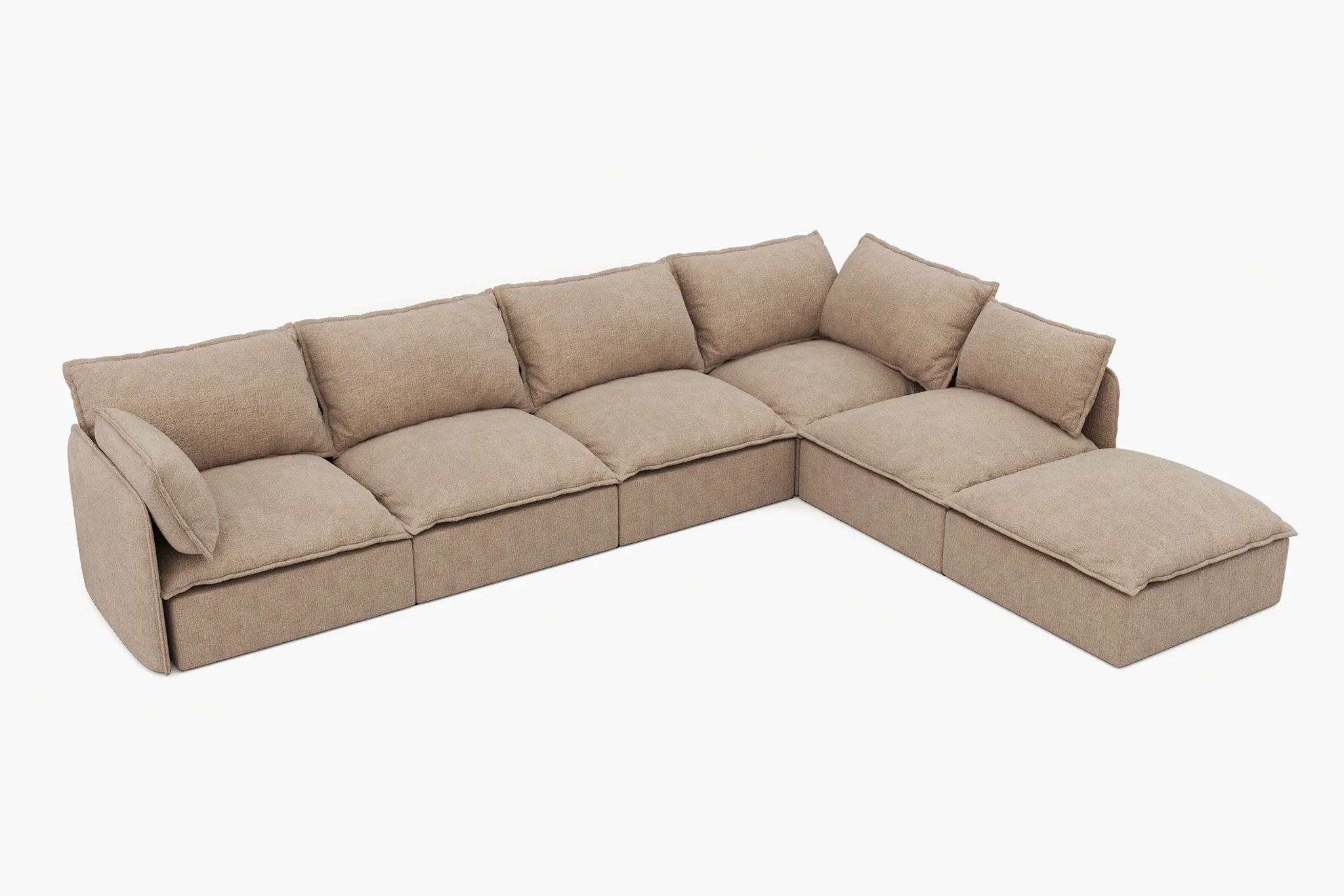 Vensa Modular Reversible Sectional Cloud Couch - Image 73