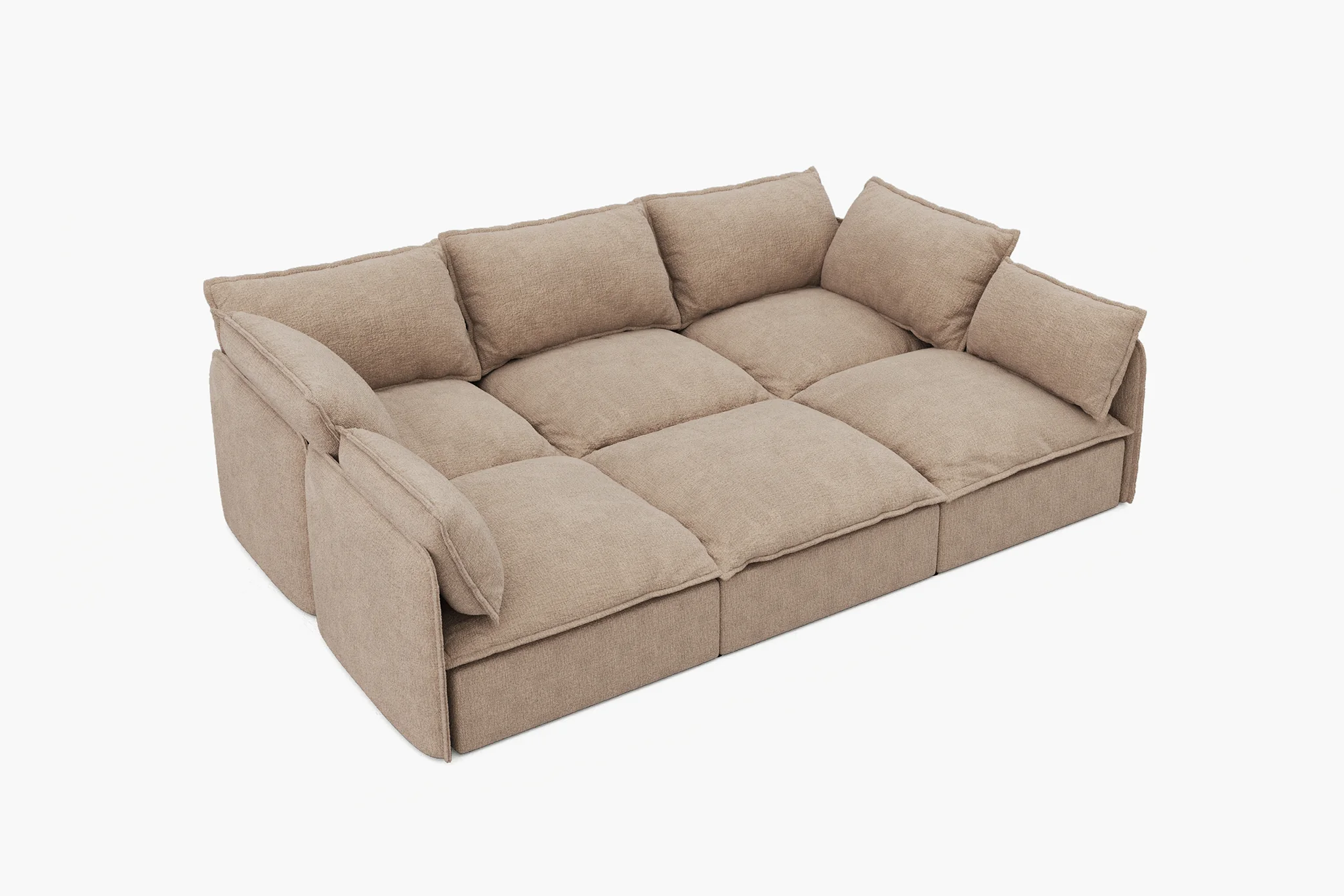 Vensa Modular Reversible Sectional Cloud Couch - Image 75