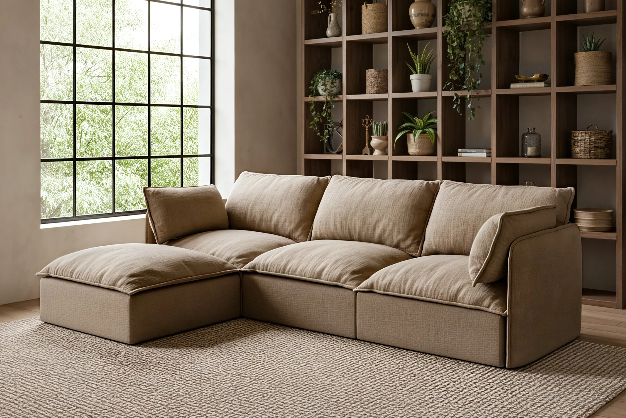 Vensa Modular Reversible Sectional Cloud Couch - Image 89