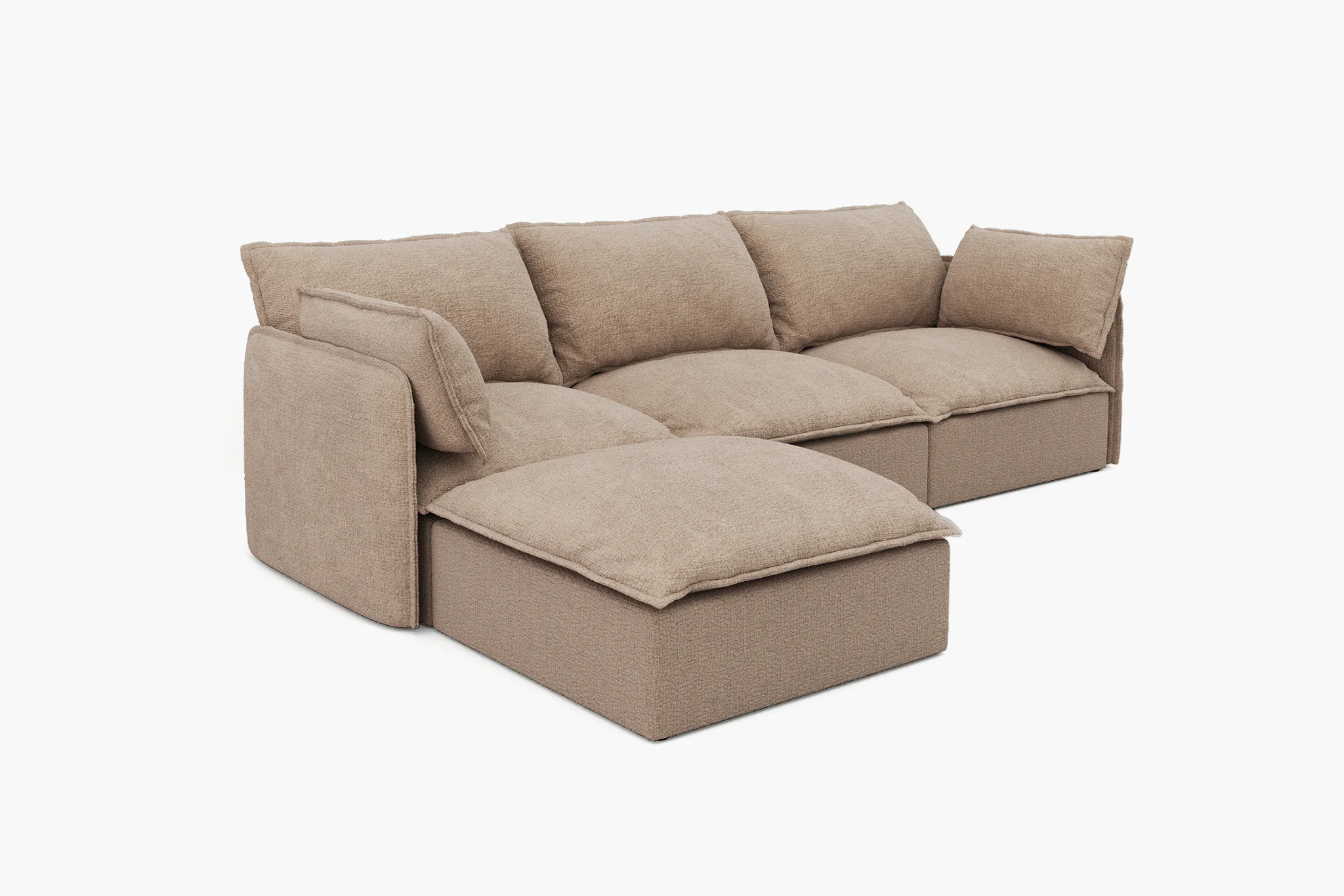 Vensa Modular Reversible Sectional Cloud Couch - Image 91