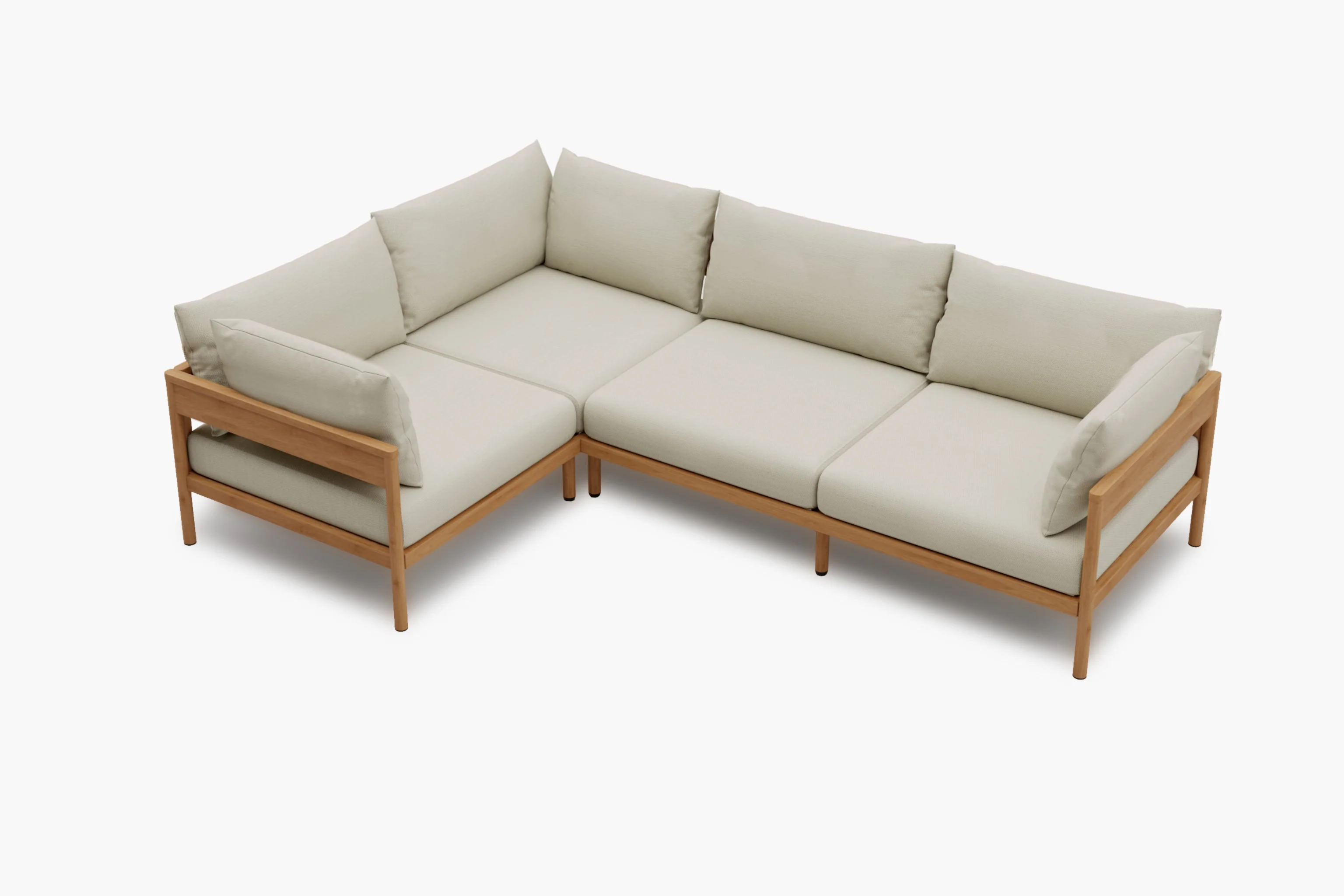 Vento Outdoor Modular Sectional Sofa Set - Image 24