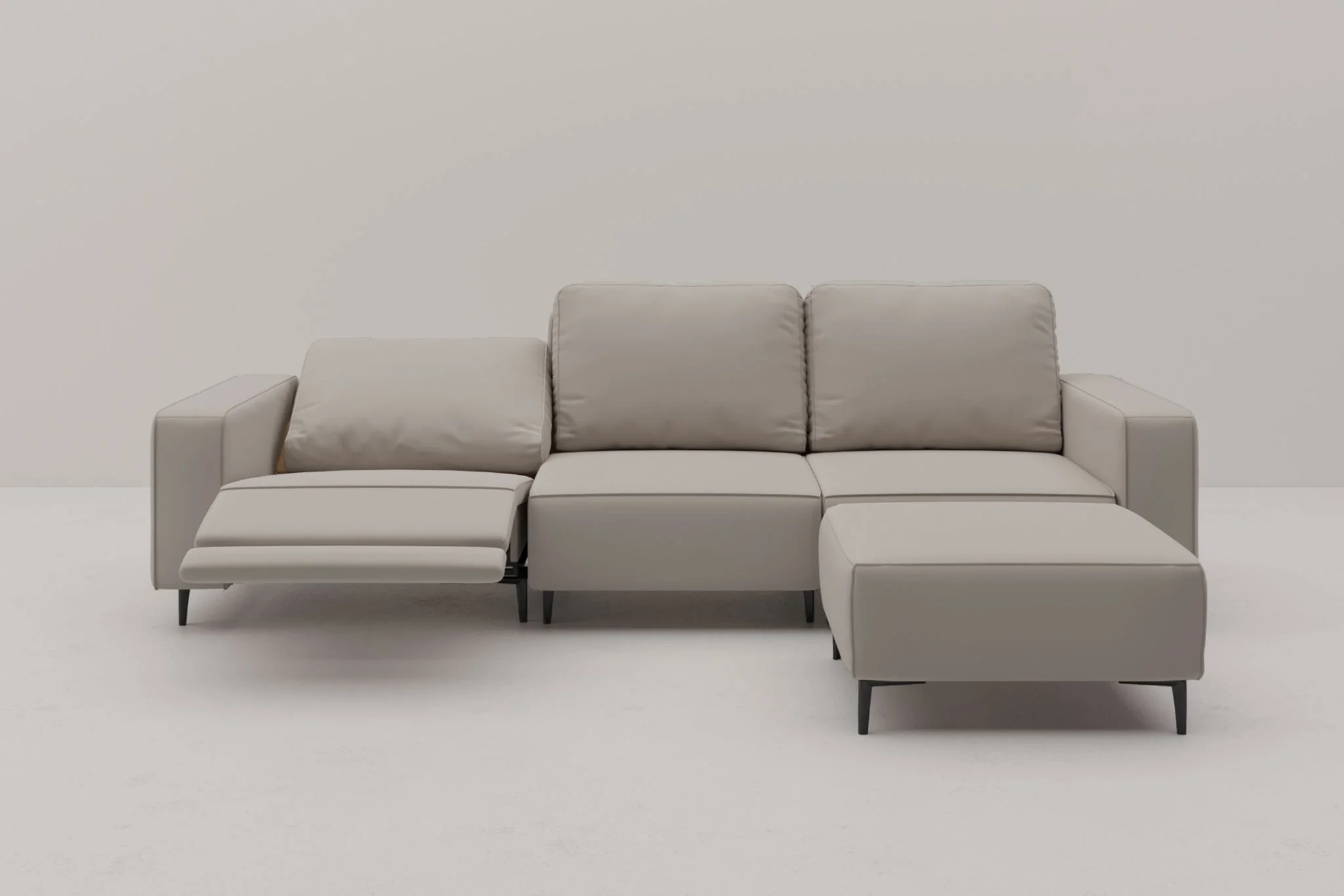 Virelo Dual-Power Reclining Sofa with Ottoman - Image 20
