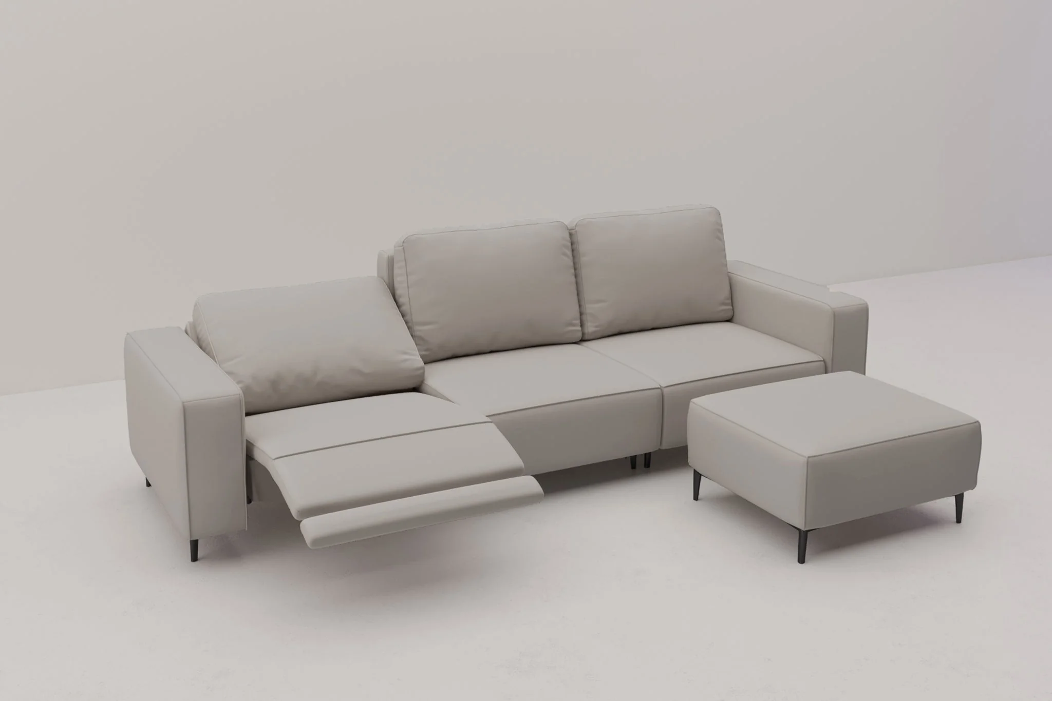 Virelo Dual-Power Reclining Sofa with Ottoman - Image 21