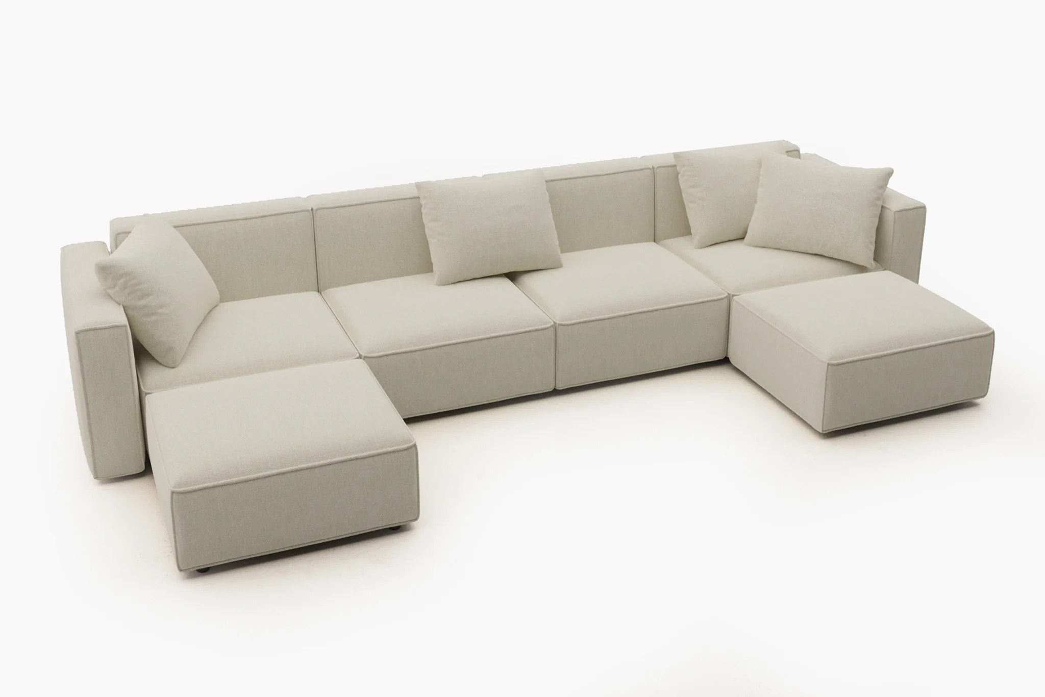 Zola Modular Reversible Sectional Sofa by Acanva - Image 10